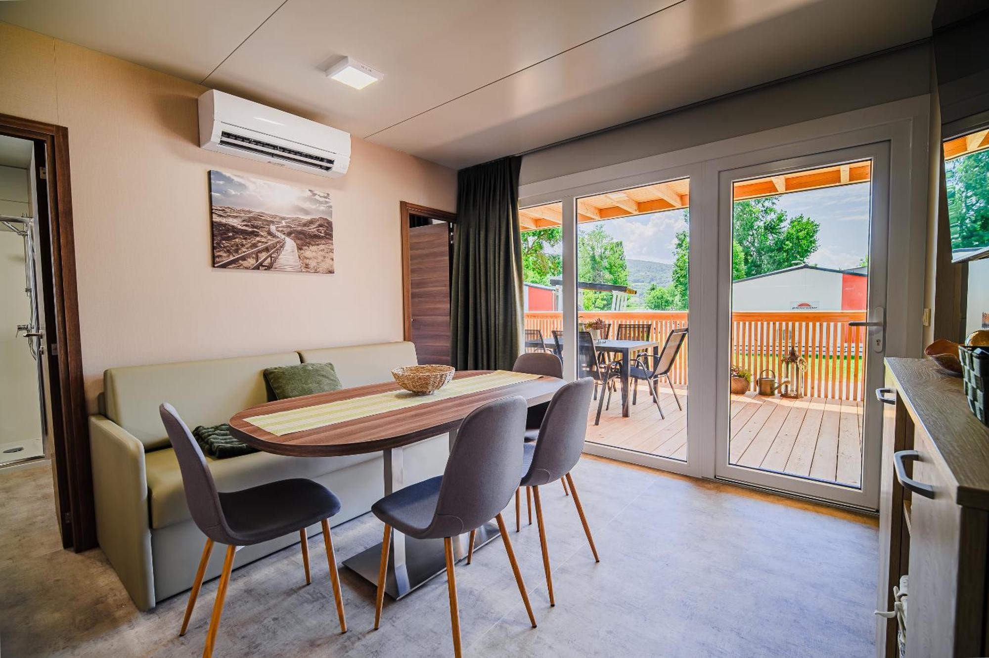 Premium Mobile Homes With Thermal Riviera Tickets Catez ob Savi Exteriör bild