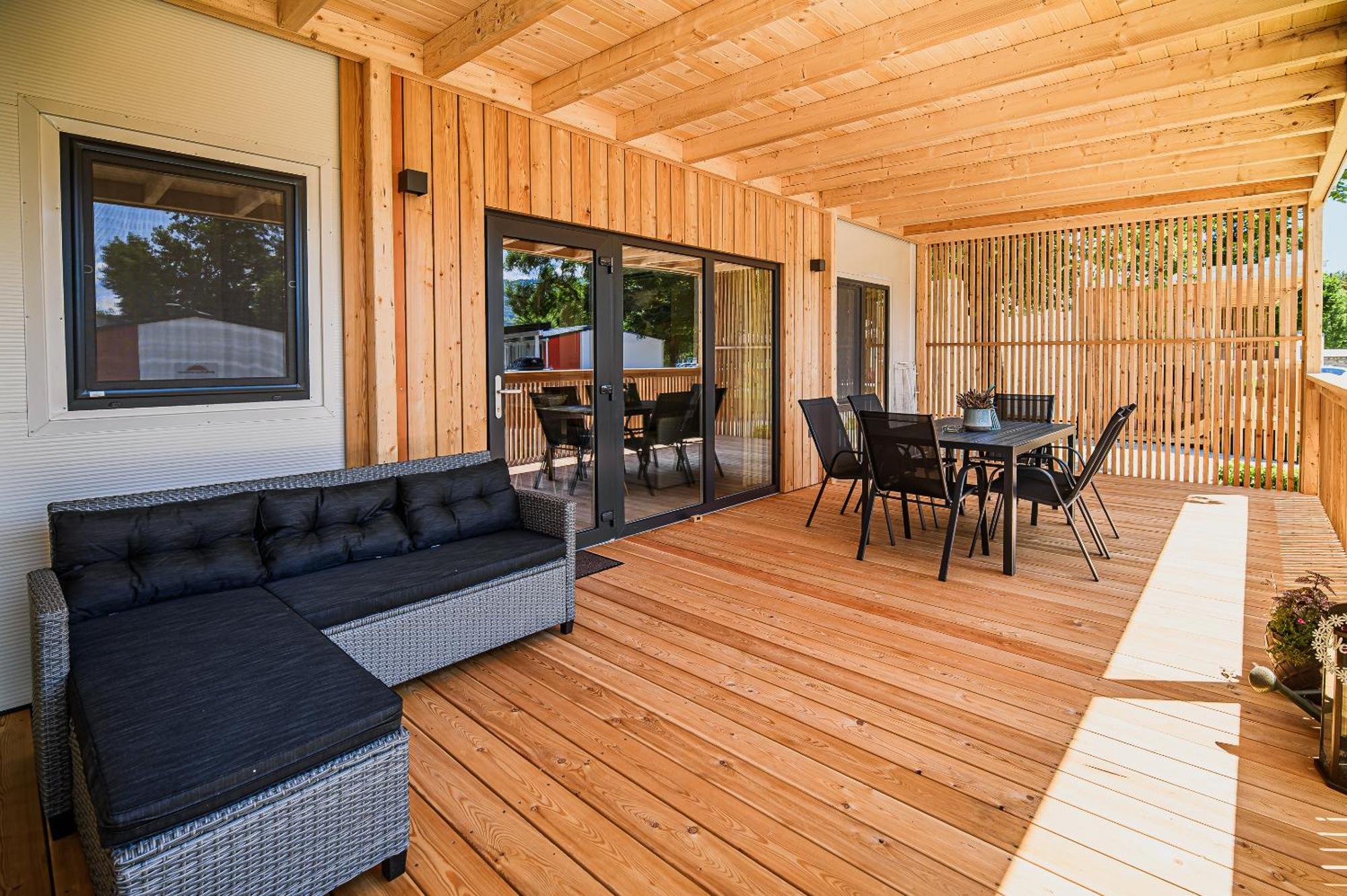 Premium Mobile Homes With Thermal Riviera Tickets Catez ob Savi Exteriör bild