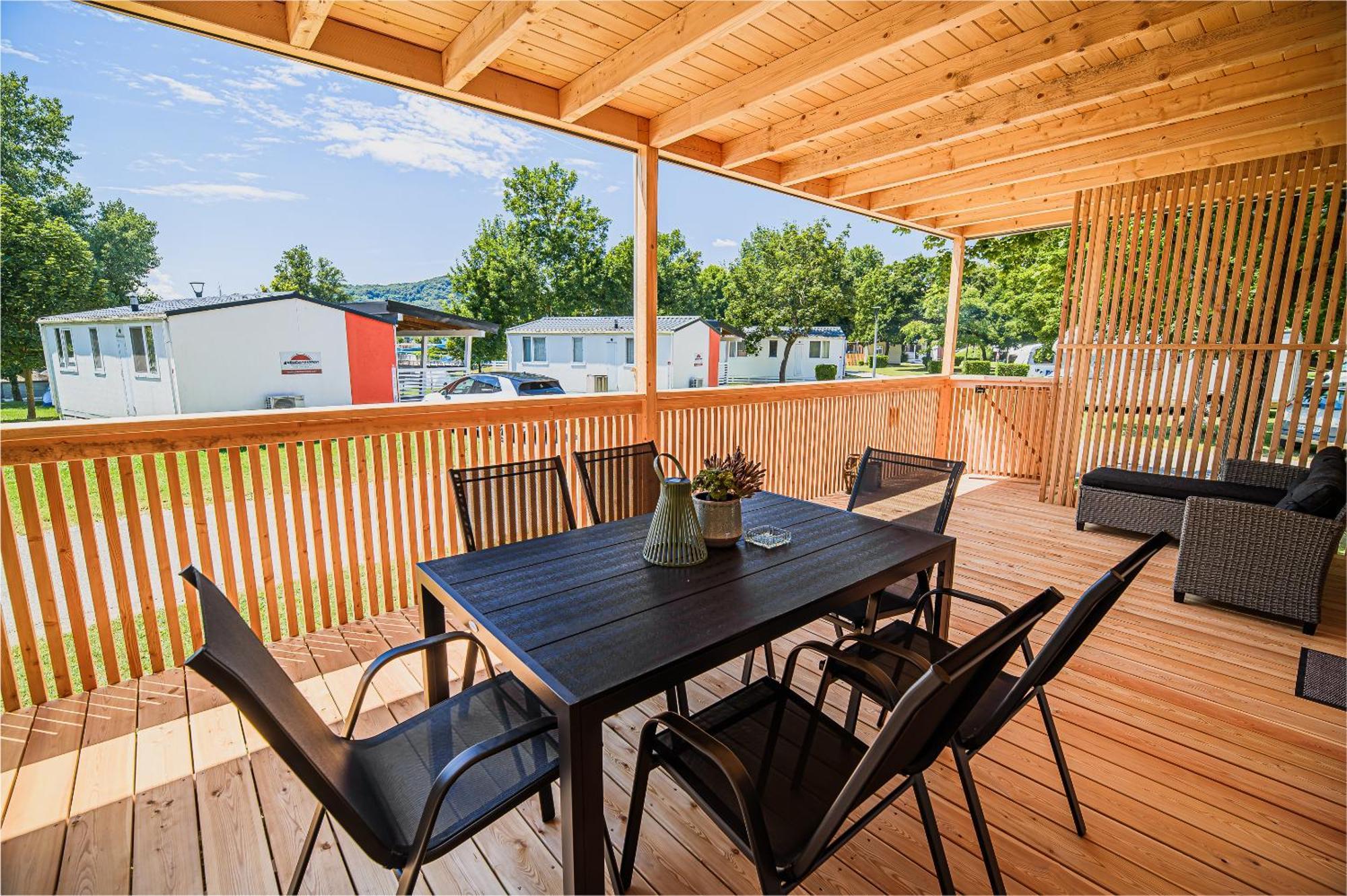 Premium Mobile Homes With Thermal Riviera Tickets Catez ob Savi Exteriör bild