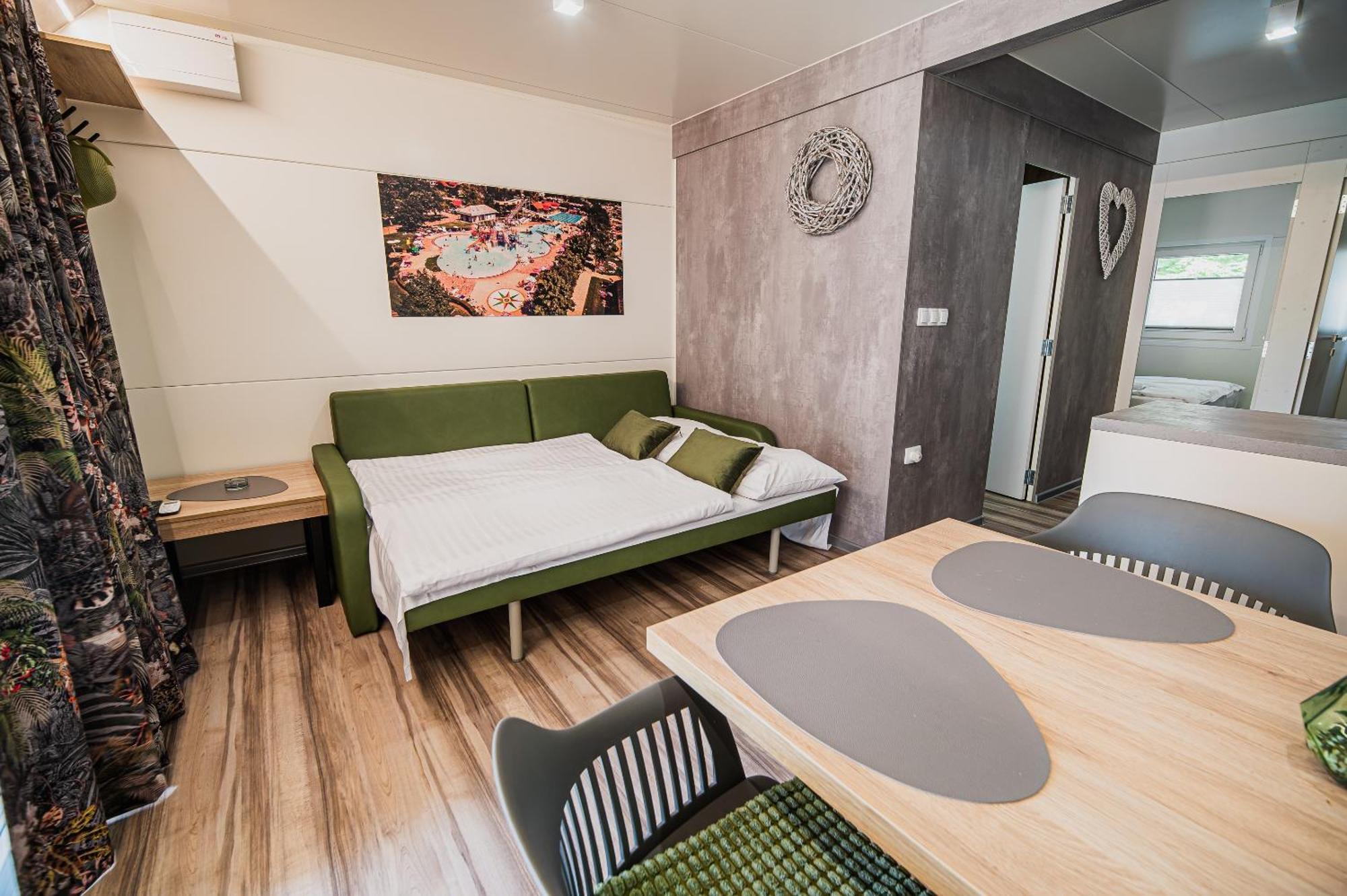 Premium Mobile Homes With Thermal Riviera Tickets Catez ob Savi Exteriör bild